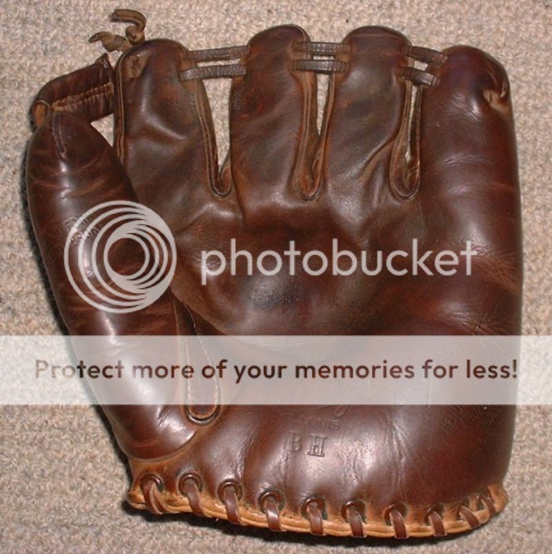 Vintage Baseball Glove Forum • View topic 1930s Double Finger Lacing